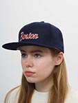 Бейсболка HOOD арт. 100-MWL005-MA009-NY Boston (темно-синий)